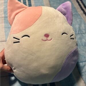 Squishmallows Pink and Purple Cat Plush